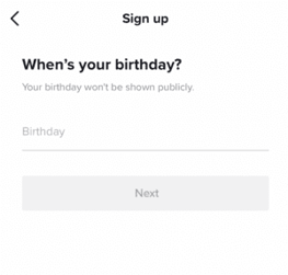 TikTok - When's your birthday? 