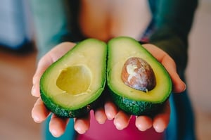 avocado split open 