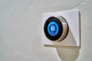 smart wall thermostat tech