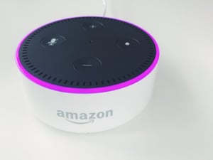 Amazon Alexa Lit-Up Ring