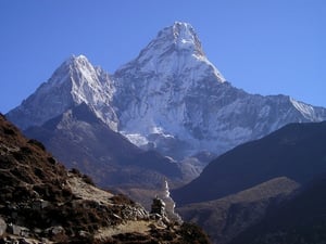 himalaya mount everest nepal