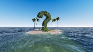 desert island question mark