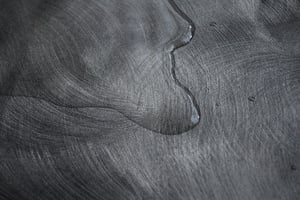 spilled water
